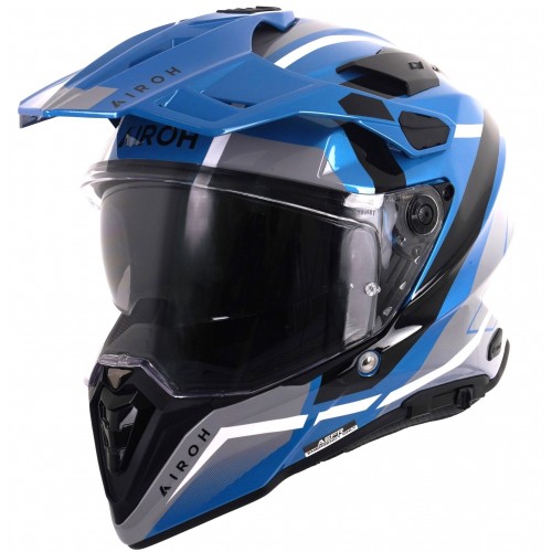 Airoh Commander 2 Helmet - Mavick Cerulean Blue