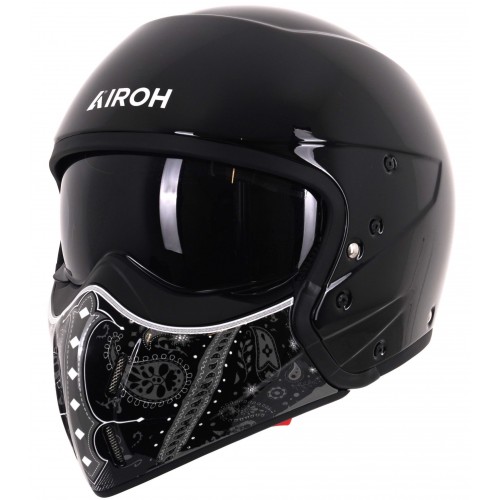 Airoh J110 Helmet - Paesly Black Gloss