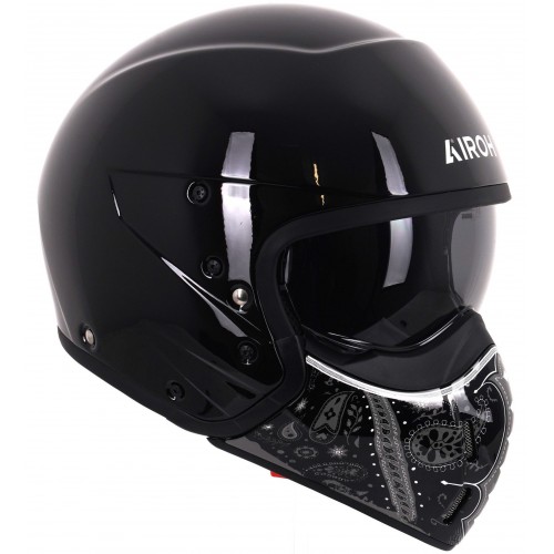 Airoh J110 Helmet - Paesly Black Gloss