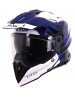 Airoh Commander 2 Helmet - Reveal Blue Gloss