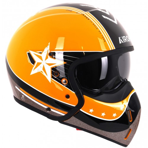 Airoh J110 Helmet - Command Yellow Gloss