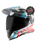 Axor X-Cross Adventure Helmet - White/Red Gloss