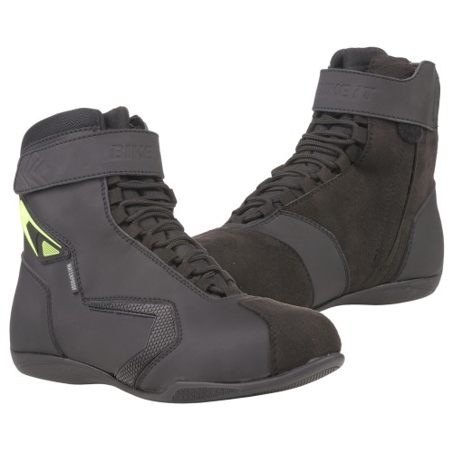 BIKE IT 'BANDIDO' LOW PROFILE WATERPROOF BLACK STREET MOTORCYCLE BOOT