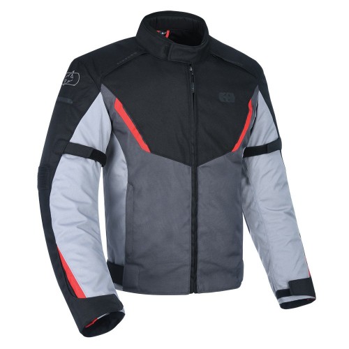 Oxford Delta 1.0 Jacket Black Grey & Red