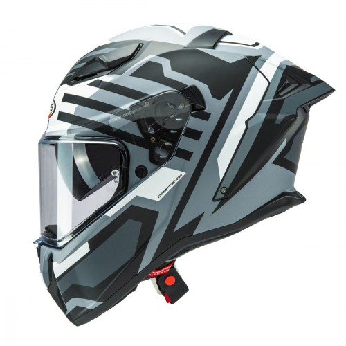 Caberg Drift Evo II Horizon Matt Grey/Black/White Full Face Motorcycle Helmet