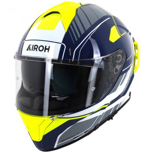 Airoh Spark 2 Chrono - Blue/Yellow Gloss