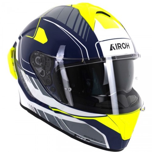 Airoh Spark 2 Chrono - Blue/Yellow Gloss