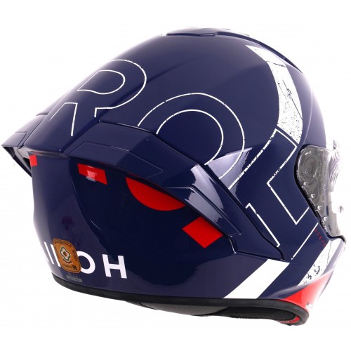 Airoh Matryx Helmet - Scope Blue/Red Gloss