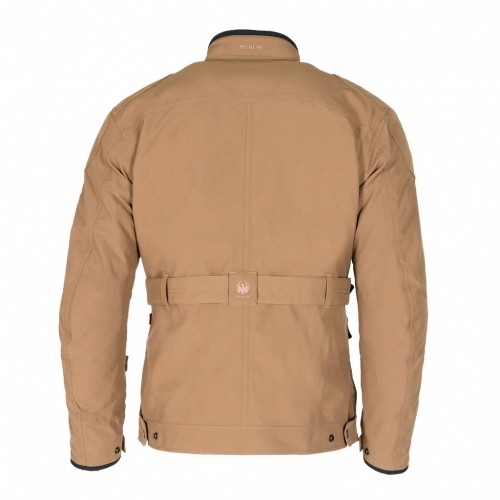 Merlin Burslem Eco Laminated Jacket - sand