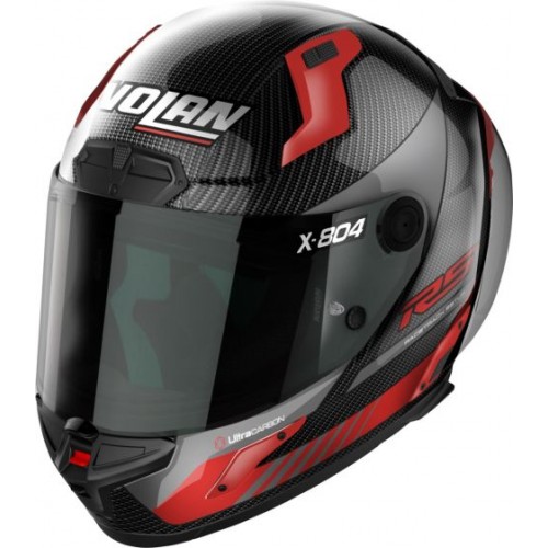 X-804 RS HOT LAP CARBON/RED 