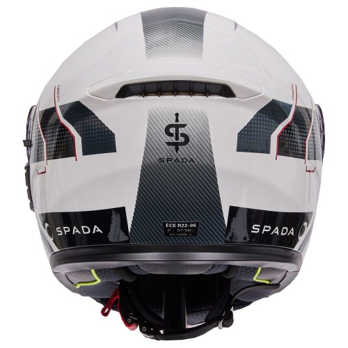 Spada Orion 2 Element White/Grey/Red Helmet