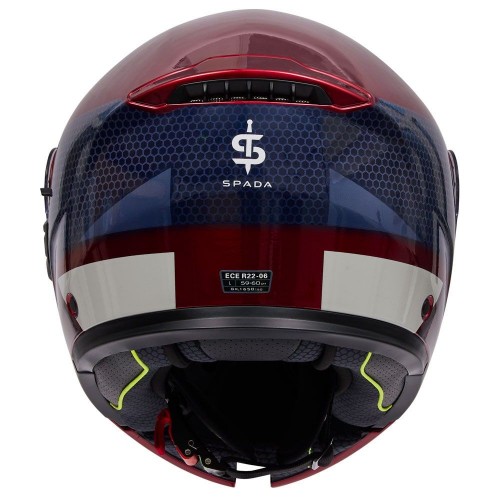 Spada Orion 2 Allure Red/Blue Helmet