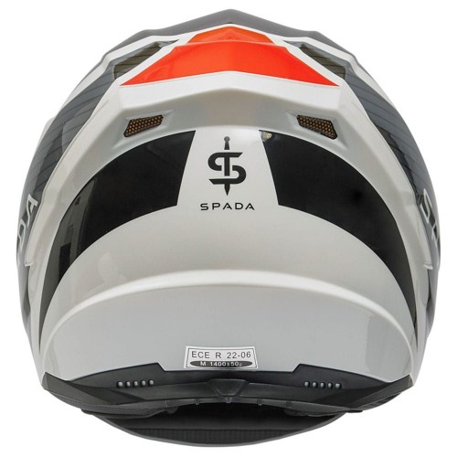 Spada Raiden 2 Thunder Black/White/Red Helmet